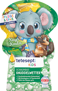 Habfürdő, Bújós idő tetesept: KIDS