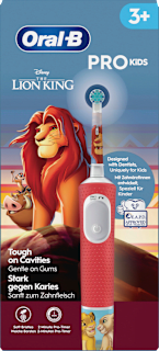 Elektrische Zahnbürste Kinder Vitality PRO König der Löwen, ab 3 Jahren Oral-B