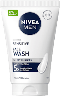 Gel za umivanje Sensitive Face NIVEA MEN