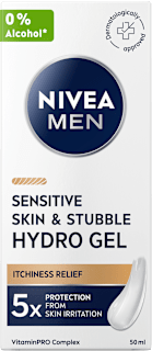 Hydro gel za lice Sensitive Skin & Stubble NIVEA MEN