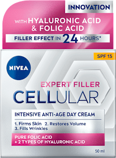 EXPERT FILLER CELLULAR anti-age dnevna krema, SPF 15 NIVEA