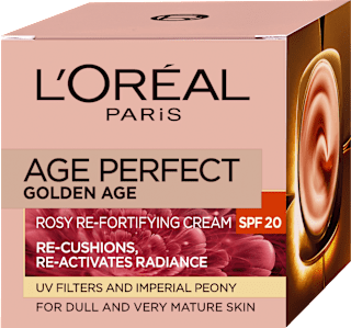 Spevňujúci a rozžiarujúci denný pleťový krém Age Perfect Golden Age s OF 20 L'ORÉAL PARiS