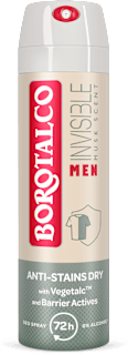 Pánsky dezodorant v spreji Invisible Protect TalQ Men Musk Borotalco
