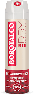 Pánsky dezodorant v spreji Invisible Dry Men Absolute TalQ Amber Borotalco
