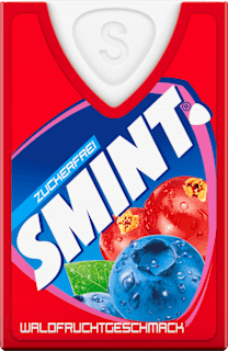 Pastillen, Waldfrucht, zuckerfrei Smint