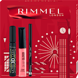 Set mascara Extra 3D Lash+ Oh My Gloss+ Soft Kohl creion RIMMEL LONDON