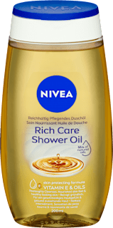 Ošetrujúci sprchovací olej Rich Caring NIVEA