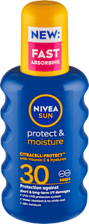 Sprej na opaľovanie Protect & Moisture OF 30 NIVEA SUN