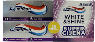 Pasta za zube White&Shine - duo pakiranje Aquafresh