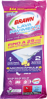 Panni lavapavimenti profumati BRAWN