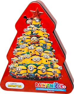 multivitaminové želatinky s rakytníkem Vánoční stromeček Mimoni TEREZIA