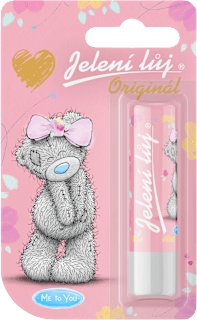 balzám na rty Originál Me to You, růžový Jelení lůj