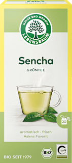 Grüner Tee Sencha (20 Beutel) LEBENSBAUM