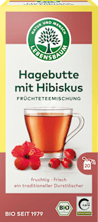 Früchtetee Hagebutte & Hibiskus (20 Beutel) LEBENSBAUM