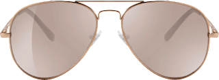 Slnečné okuliare pre dospelých - ružovozlaté SUNDANCE