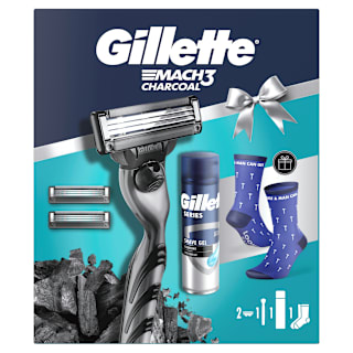 Подаръчен комплект Mach 3 Charcoal Gillette