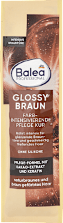 1-minútová intenzívna kúra na vlasy Glossy Braun  Balea PROFESSIONAL