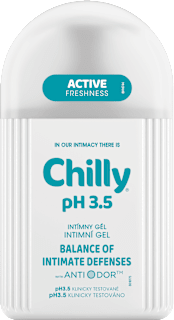 gel na intimní hygienu pH 3,5 Chilly