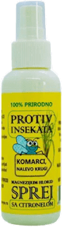 Magnezijum hlorid sprej sa citronelom protiv komaraca i drugih insekata HEMA-KHEYA-NEYE