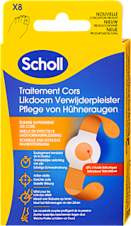 Tyúkszemirtó tapasz, vízálló Scholl