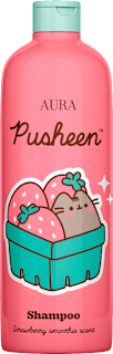 Szampon dla dzieci Pusheen Truskawkowe Smoothie AURA
