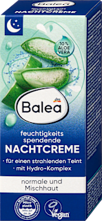 noční hydratační pleťový krém Balea