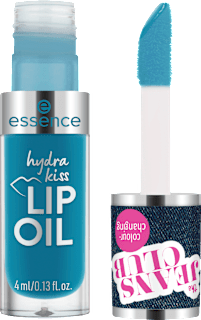 the JEANS CLUB olej na rty Hydra Kiss 107 Blue Is The New Pink! essence