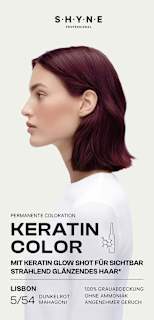 Haarfarbe 5/54 Lisbon Dunkelrot Mahagoni SHYNE Professional