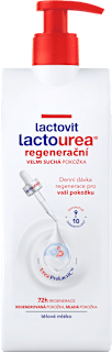 Regeneračné telové mlieko lactourea Lactovit