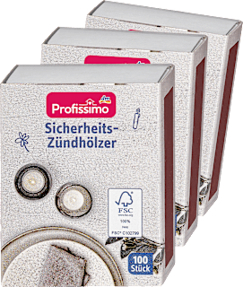 Sicherheits-Zündhölzer  Profissimo