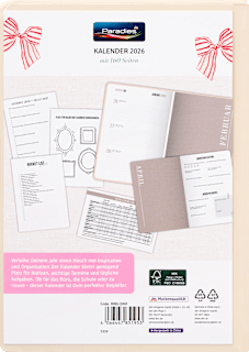 Kalender 2026 Beige Paradies