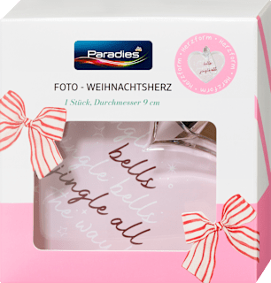 Foto-Weihnachtsherz Paradies