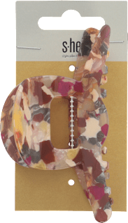 Щипка за коса многоцветна s-he stylecollection