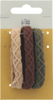 Ластик за коса, различни цветове s-he stylecollection