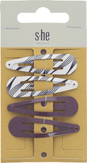 Фиби тик-так, лилави и бяло с черно s-he stylecollection