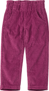 Hose aus Cord & mit Paperbagbund, rosa, Gr. 128 ALANA