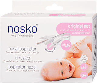Baby orrszívó műanyag szett nosko