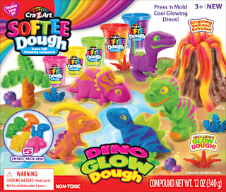 Plastelin Softee Dough Dino Neon keine Marke