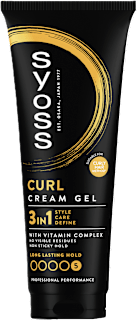 Kremni gel za kodraste lase Curl Control  syoss
