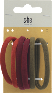 Тънки ластици за коса s-he stylecollection