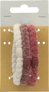 Ластик за коса, различни цветове  s-he stylecollection