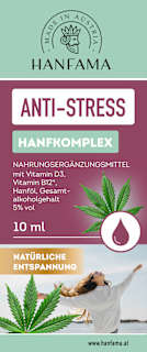 Anti-Stress Hanfkomplex Tropfen Hanfama