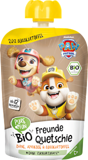 Quetschie Paw Patrol Birne, Aprikose & Süßkartoffel ab 12 Monaten PURE & FUN