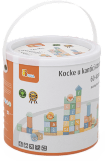 Drvene kocke u kantici – abeceda keine Marke