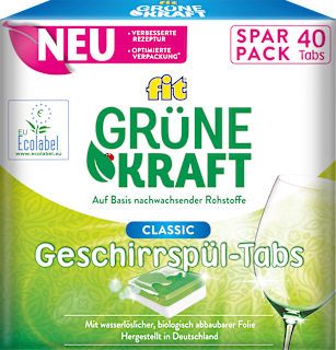 Spülmaschinen-Tabs Grüne Kraft Classic  fit