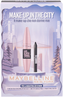 Pochette MAKE-UP IN THE CITY - Mascara Lash Sensational MAYBELLINE NEW YORK