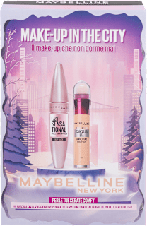 Pochette MAKE-UP IN THE CITY - Mascara Lash Sensational+Cancella Età 01 MAYBELLINE NEW YORK