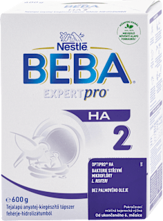 Následná dojčenská mliečna výživa EXPERTpro HA 2 BEBA