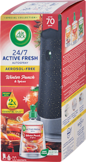 Difuzér a náplň do osviežovača vzduchu 24/7 Active Fresh Zimný punč Air Wick