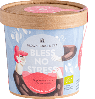 Bless No Stress - suplement diety w formie herbatki BIO Gerber Cereal